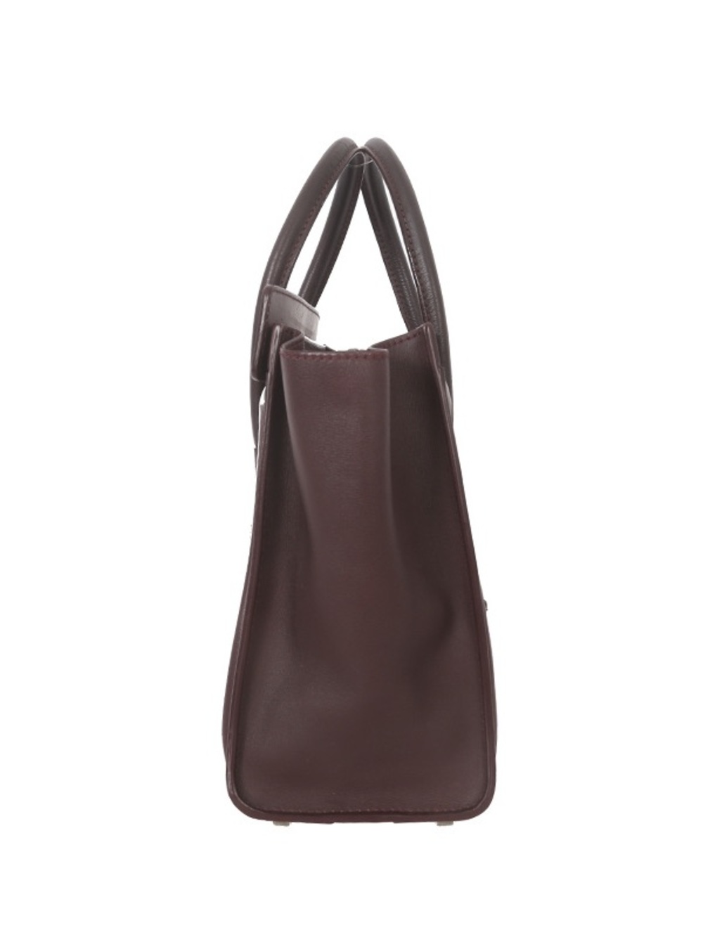 ♥️ Celine Burgundy Leather Mini Luggage Tote ♥️ - Picture 5 of 16